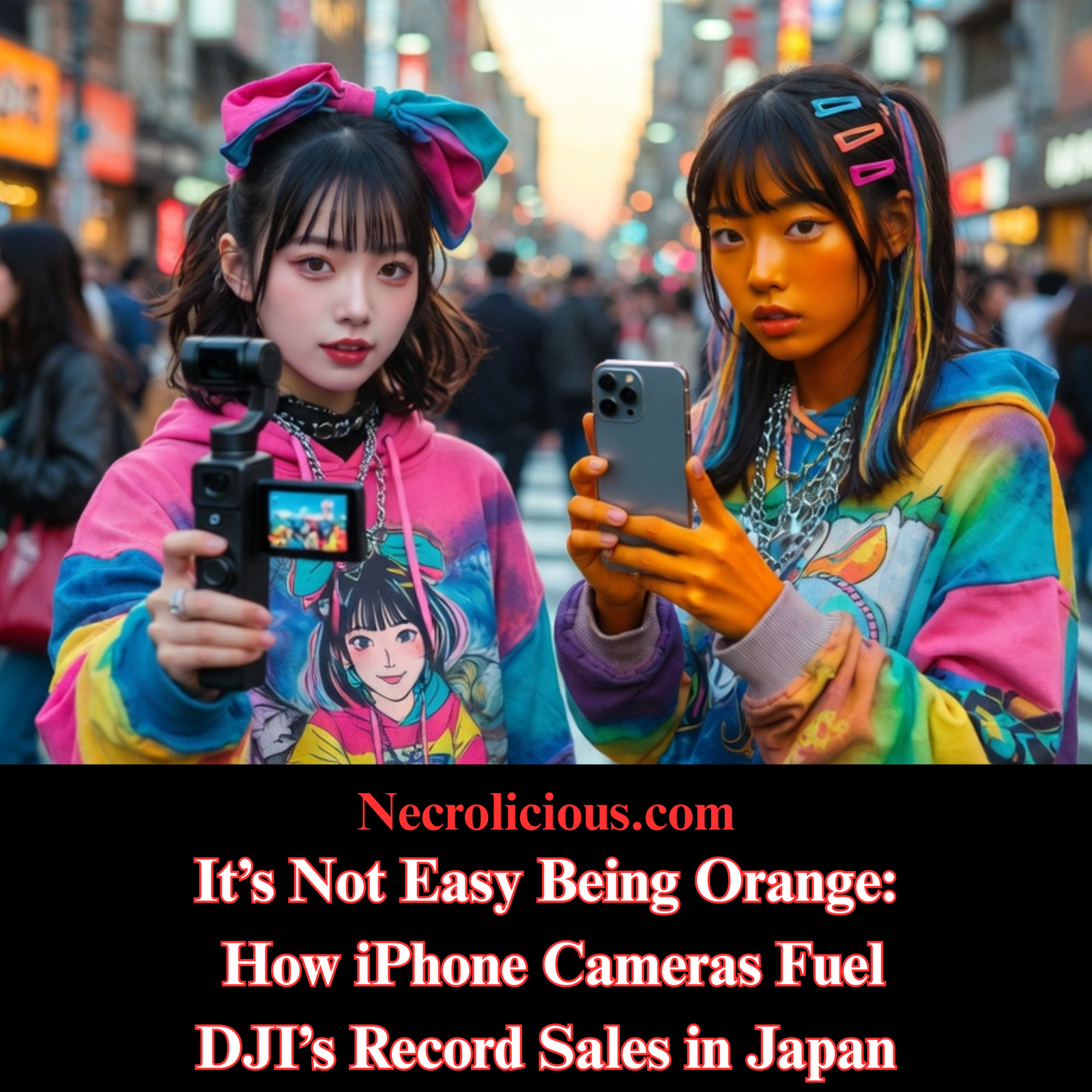 It’s Not Easy Being Orange How iPhone Cameras Fuel DJI’s Record Sales in Japan